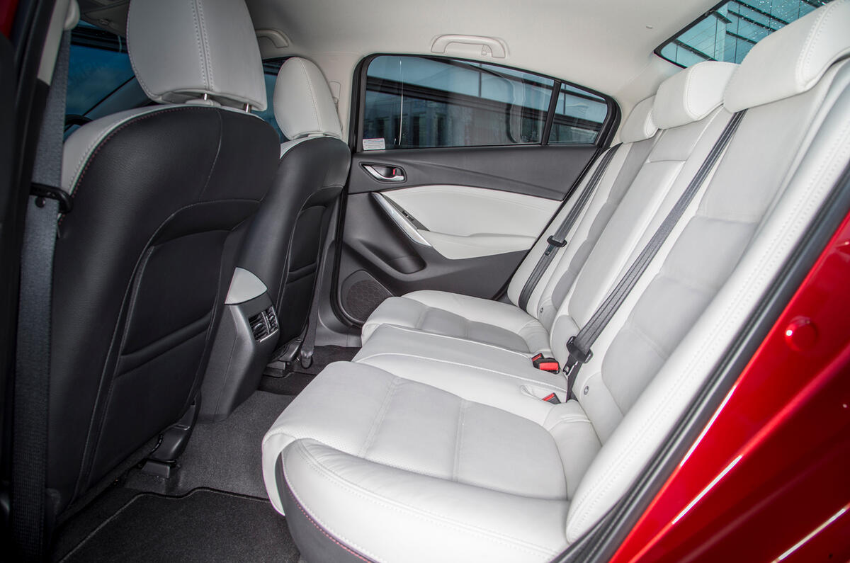 Mazda 6 rear seats