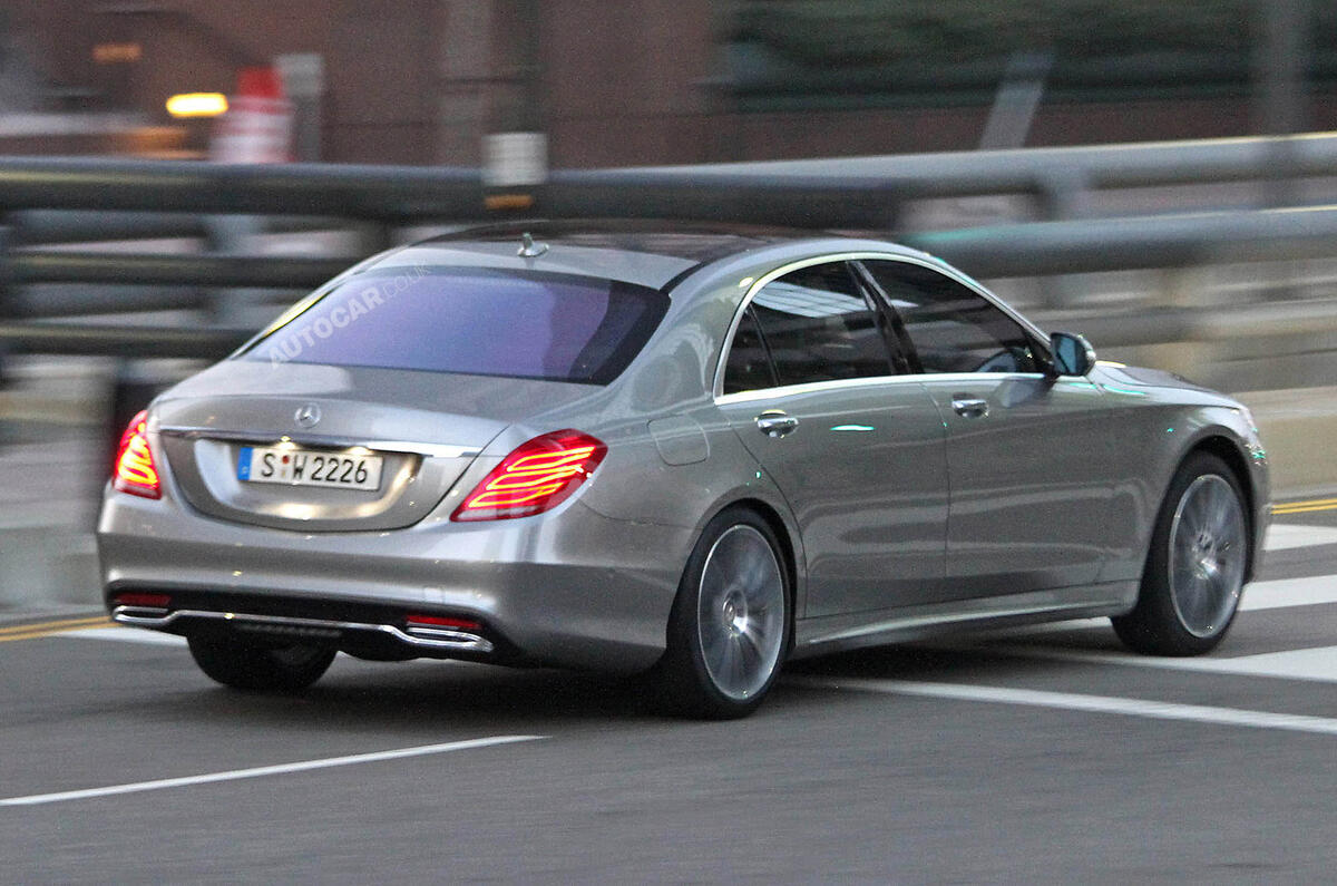 New Mercedes-Benz S-class image leaked