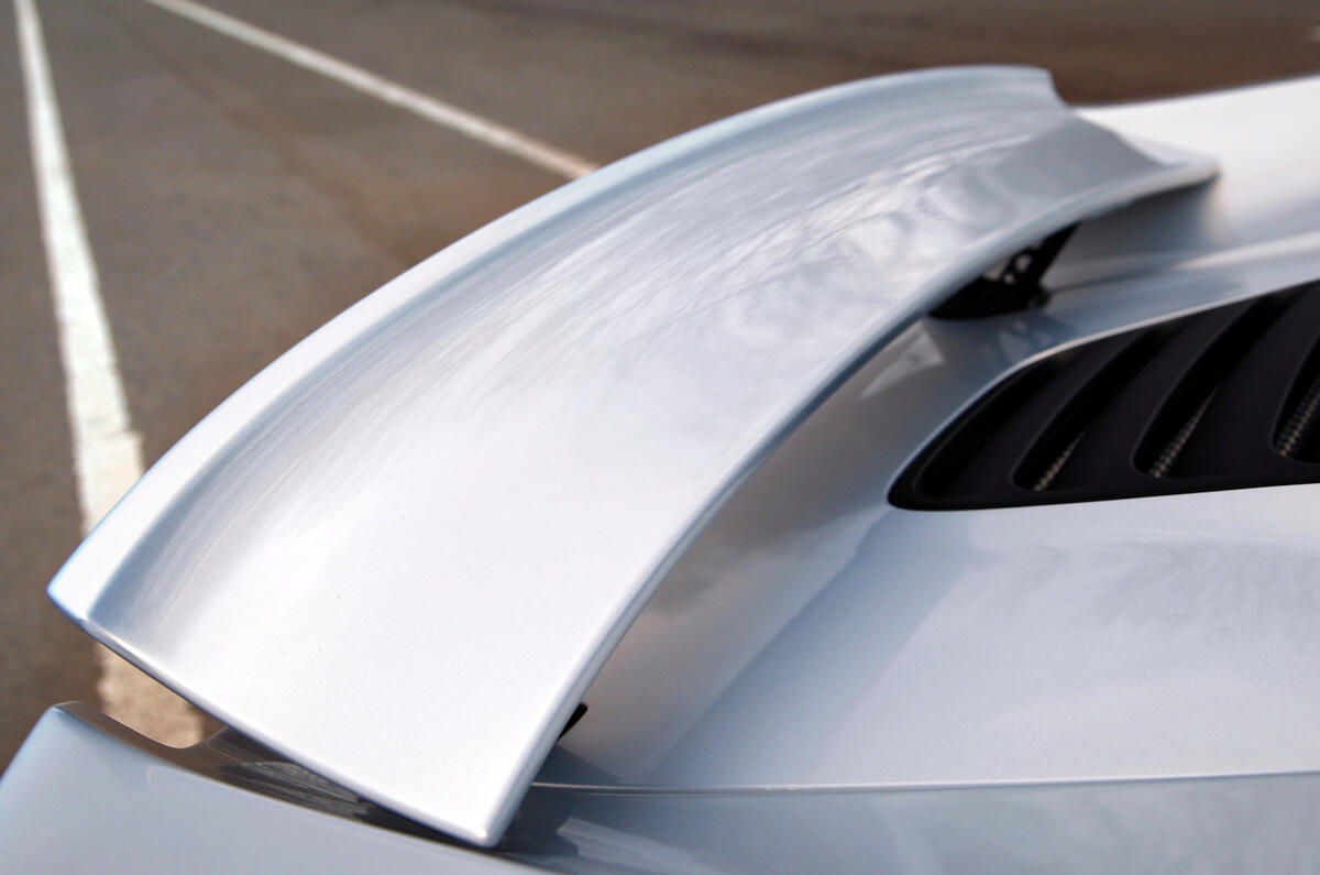 McLaren 12C Spider rear wing