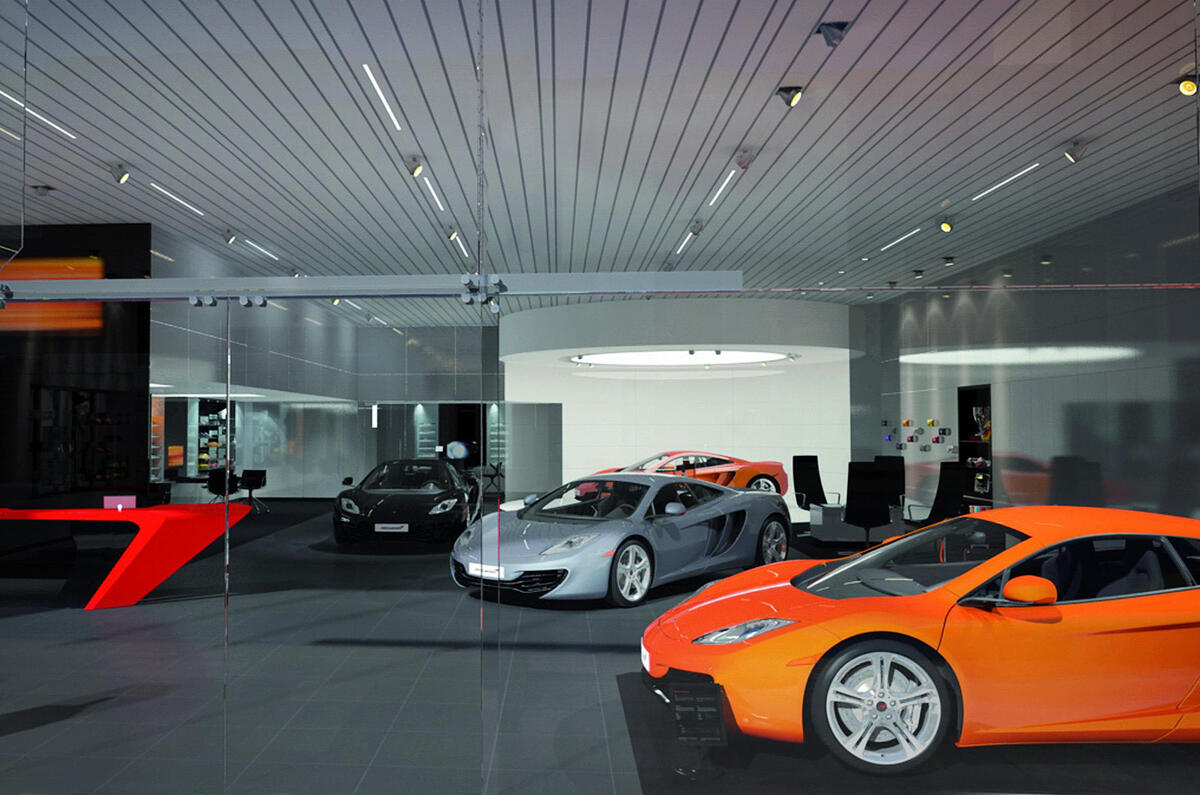 no title McLaren confirms UK dealers