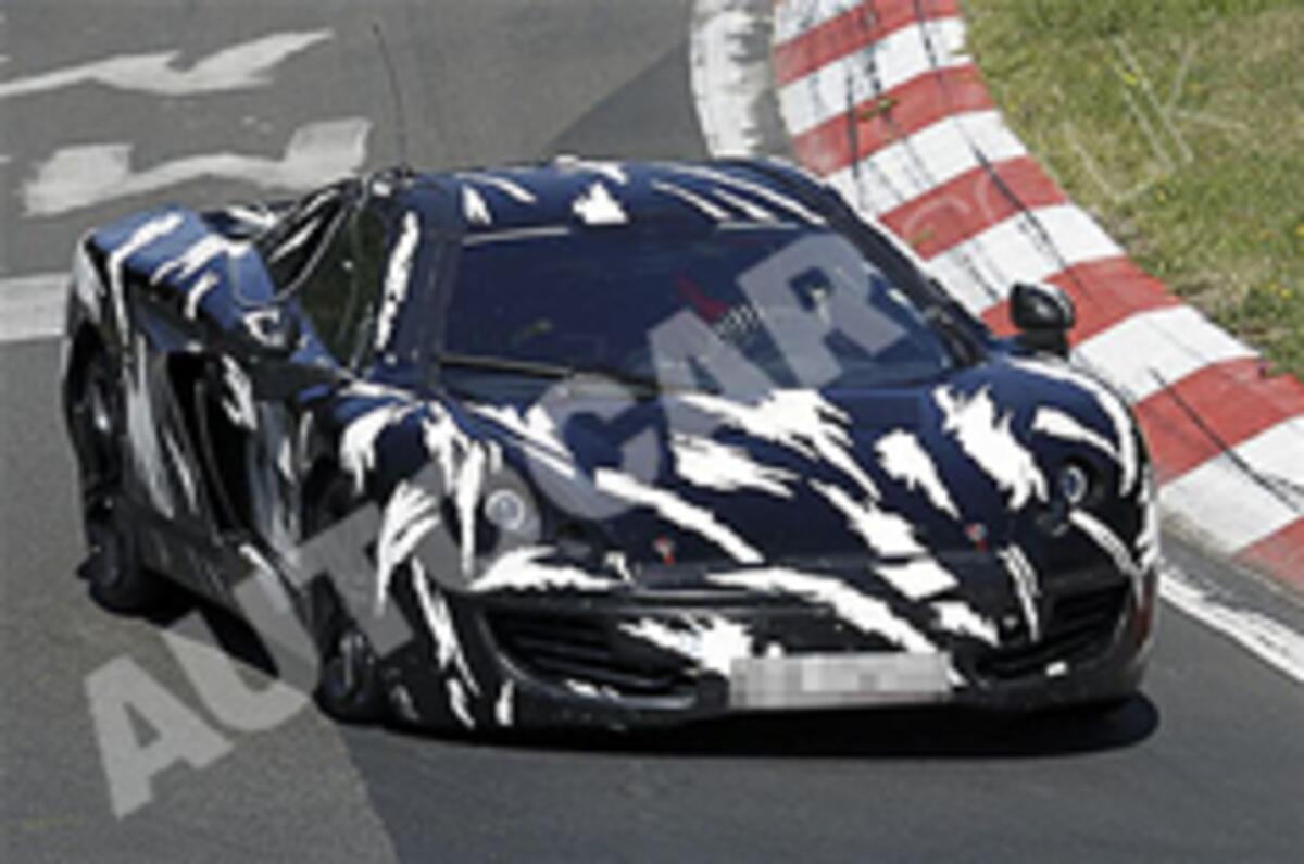 McLaren MP4-12C named