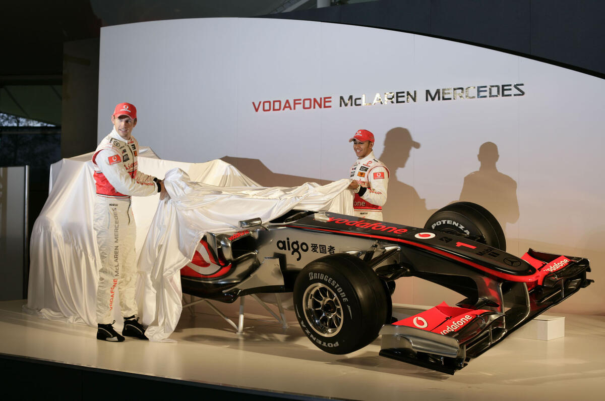 McLaren launches new F1 car