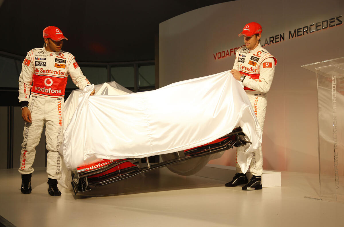 McLaren launches new F1 car