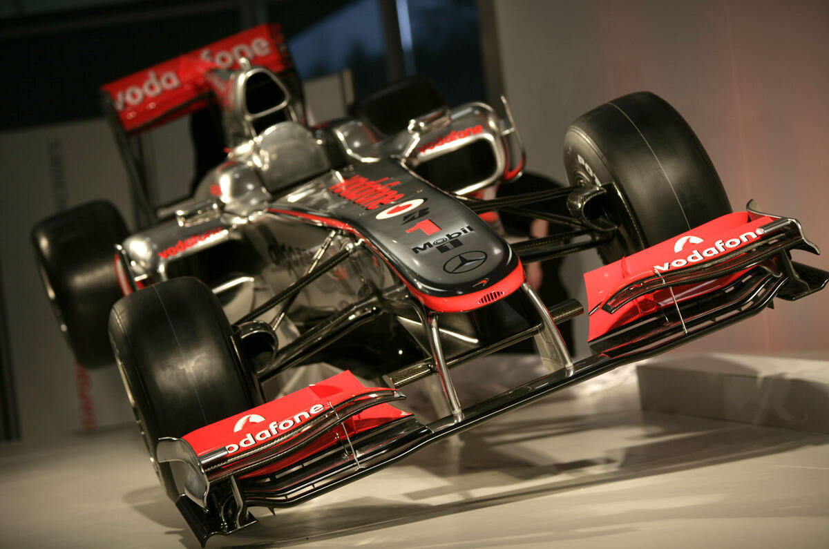 McLaren launches new F1 car