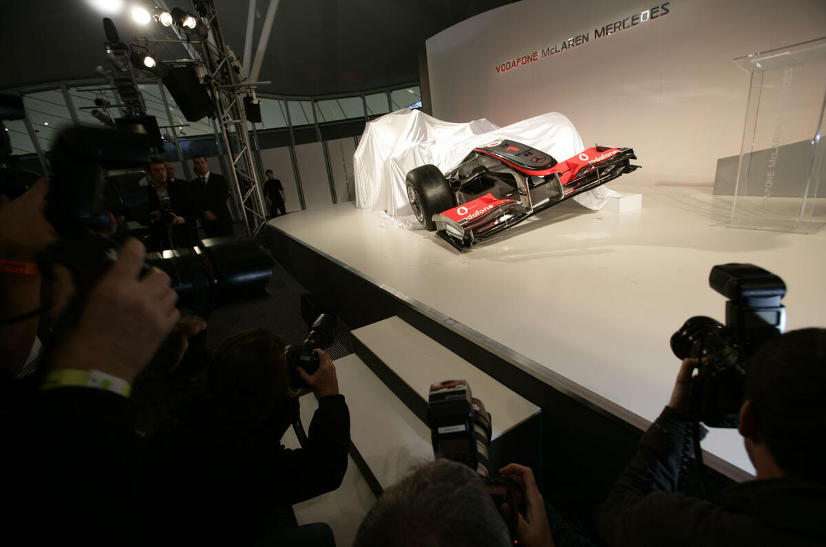 McLaren launches new F1 car