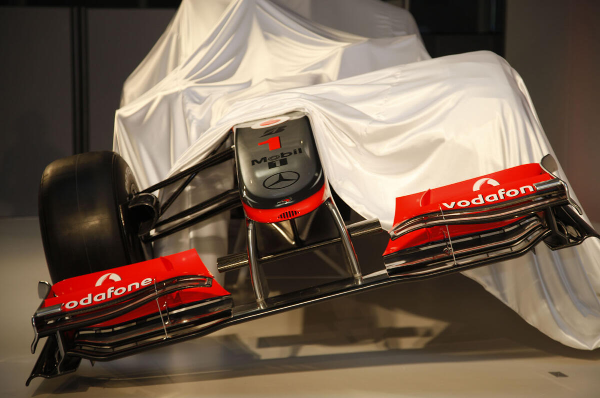 McLaren launches new F1 car