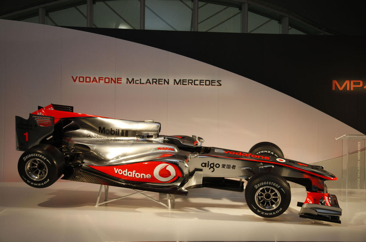 McLaren launches new F1 car