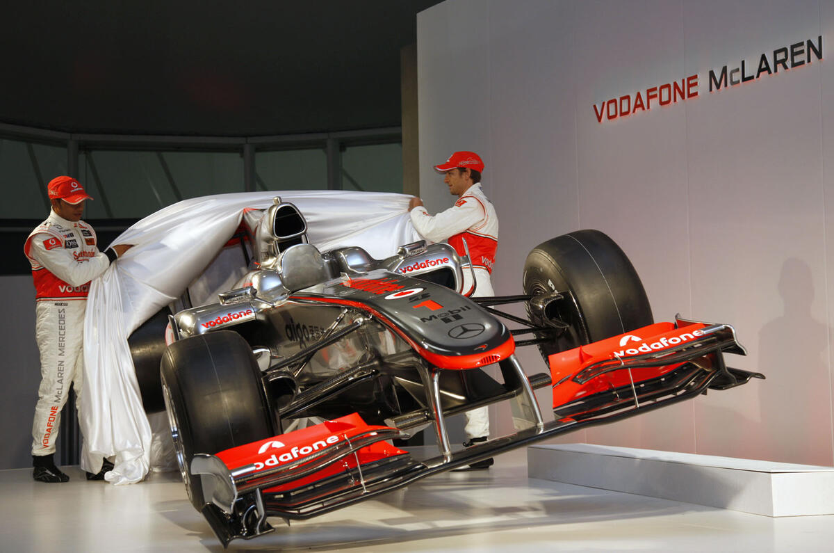 McLaren launches new F1 car
