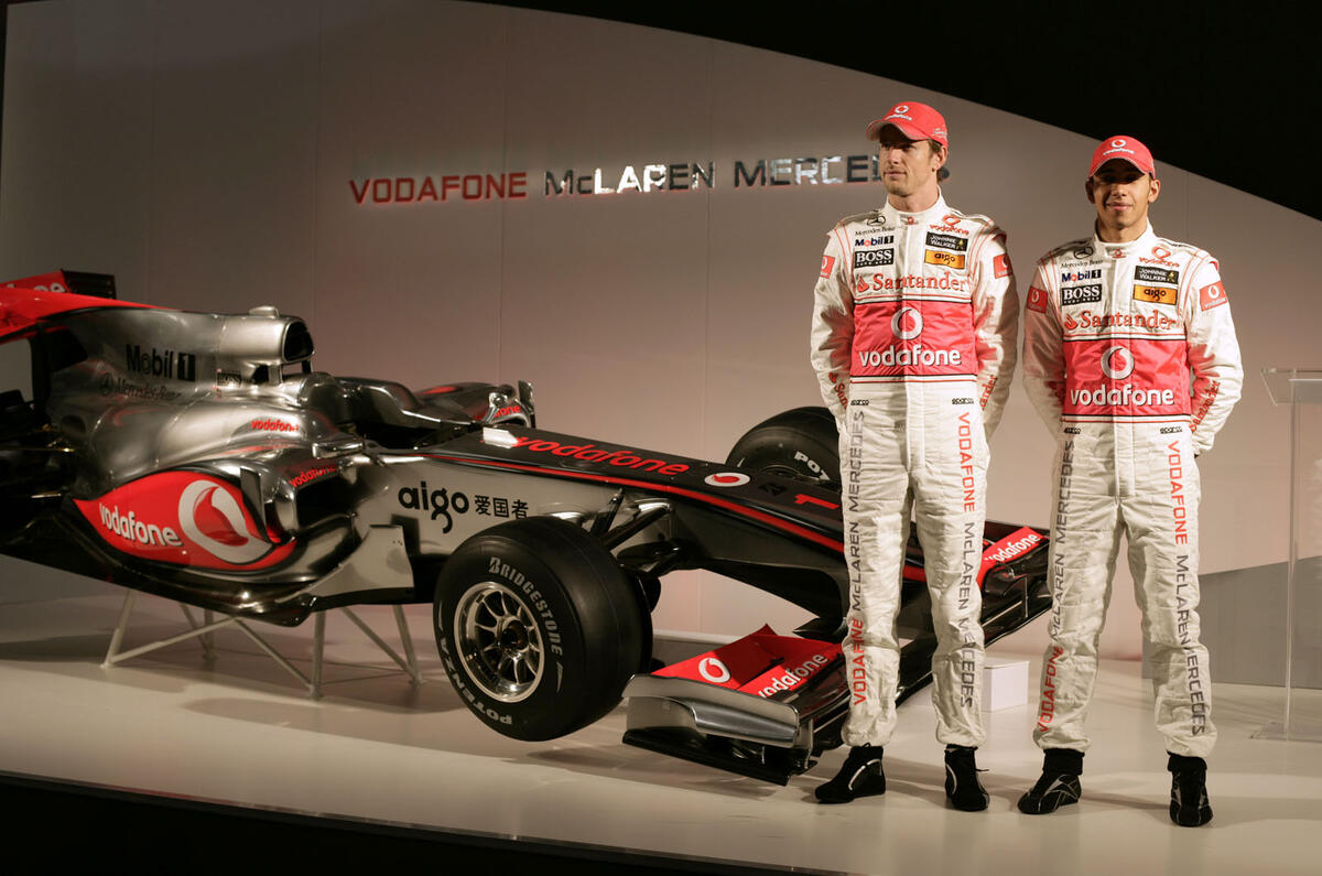 McLaren launches new F1 car
