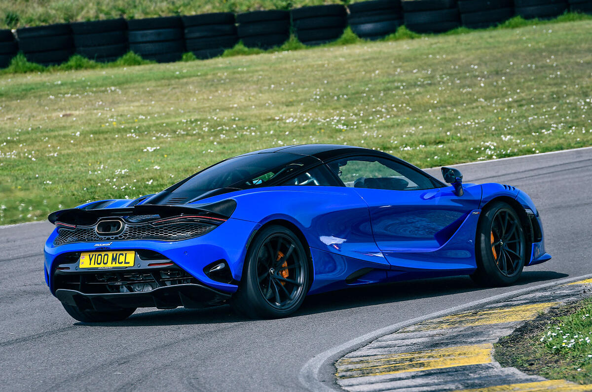 mclaren 750s review 2024 04 rear cornering mclaren 750s review 2024 04 rear cornering