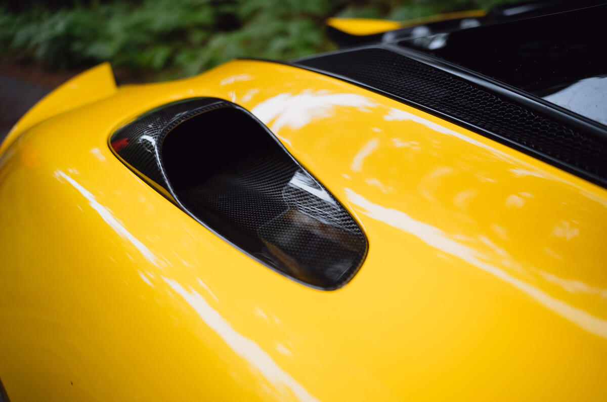 McLaren GTS review 2024 06 intakes McLaren GTS review 2024 06 intakes