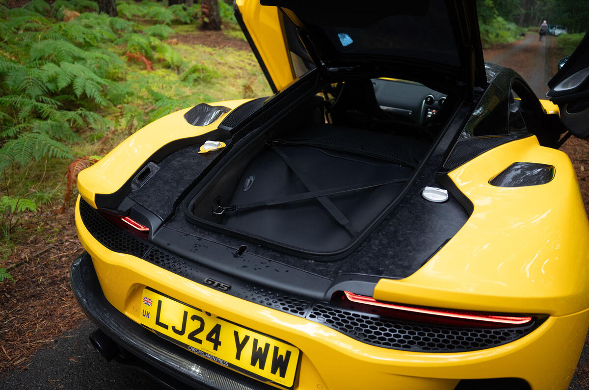 McLaren GTS review 2024 09 boot McLaren GTS review 2024 09 boot