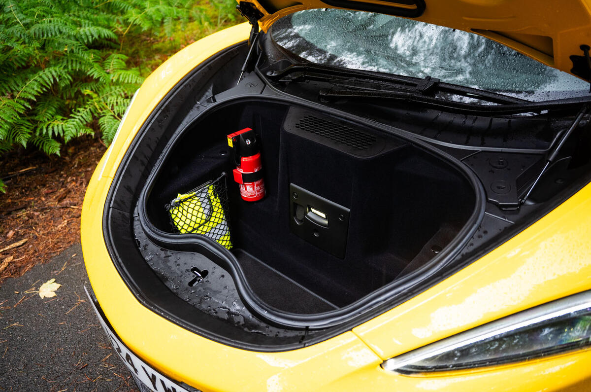 McLaren GTS review 2024 11 frunk McLaren GTS review 2024 11 frunk