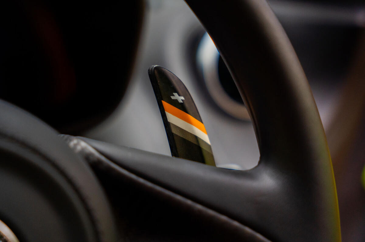 McLaren GTS review 2024 18 paddles McLaren GTS review 2024 18 paddles