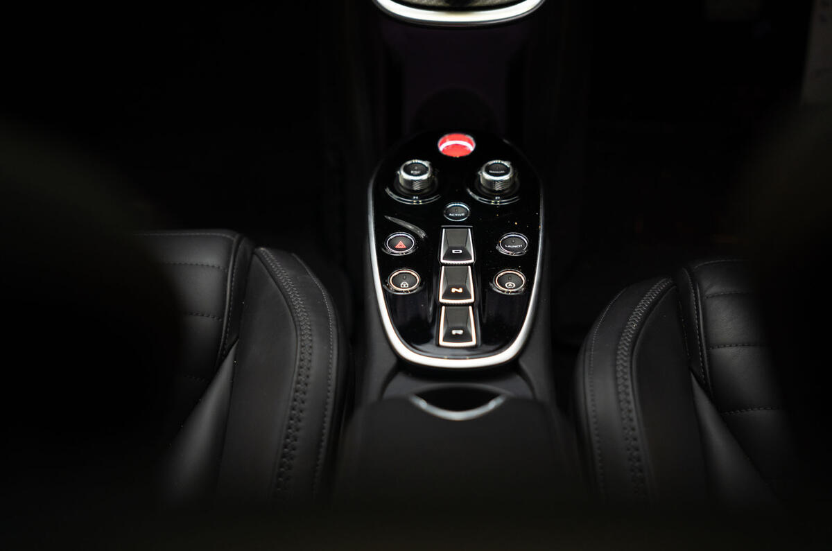 McLaren GTS review 2024 23 centre console McLaren GTS review 2024 23 centre console