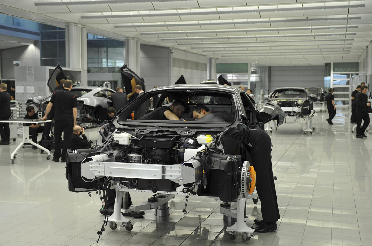 Supercar 'split Merc and McLaren'