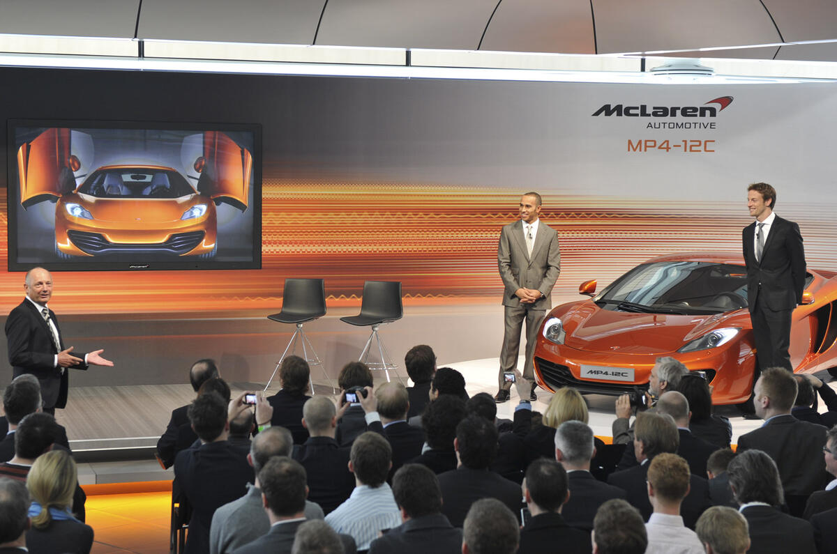 Supercar 'split Merc and McLaren'