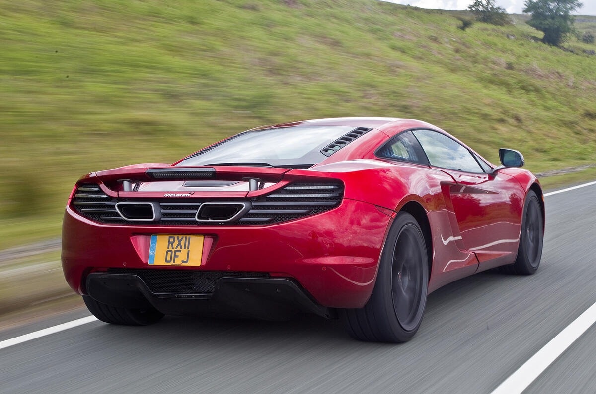 McLaren 12C rear quarter