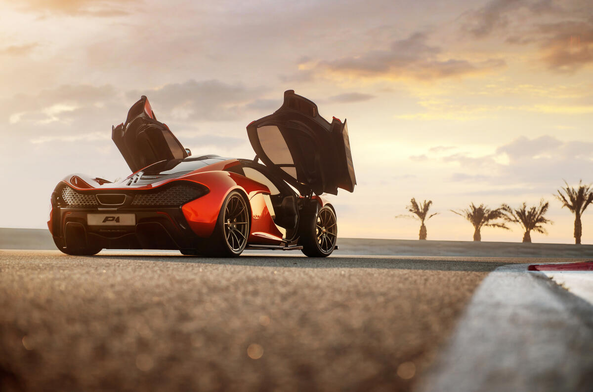 New pictures of McLaren P1 revealed during Middle East tour
