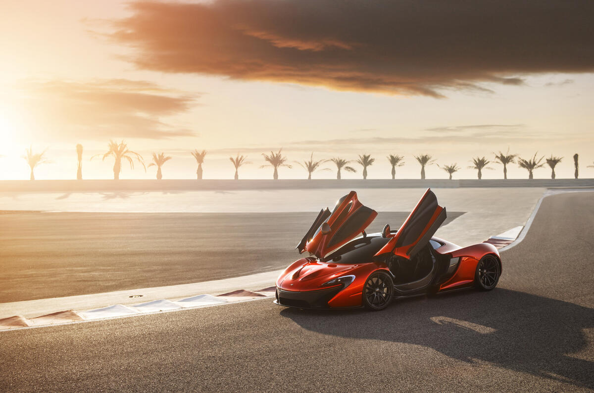 New pictures of McLaren P1 revealed during Middle East tour