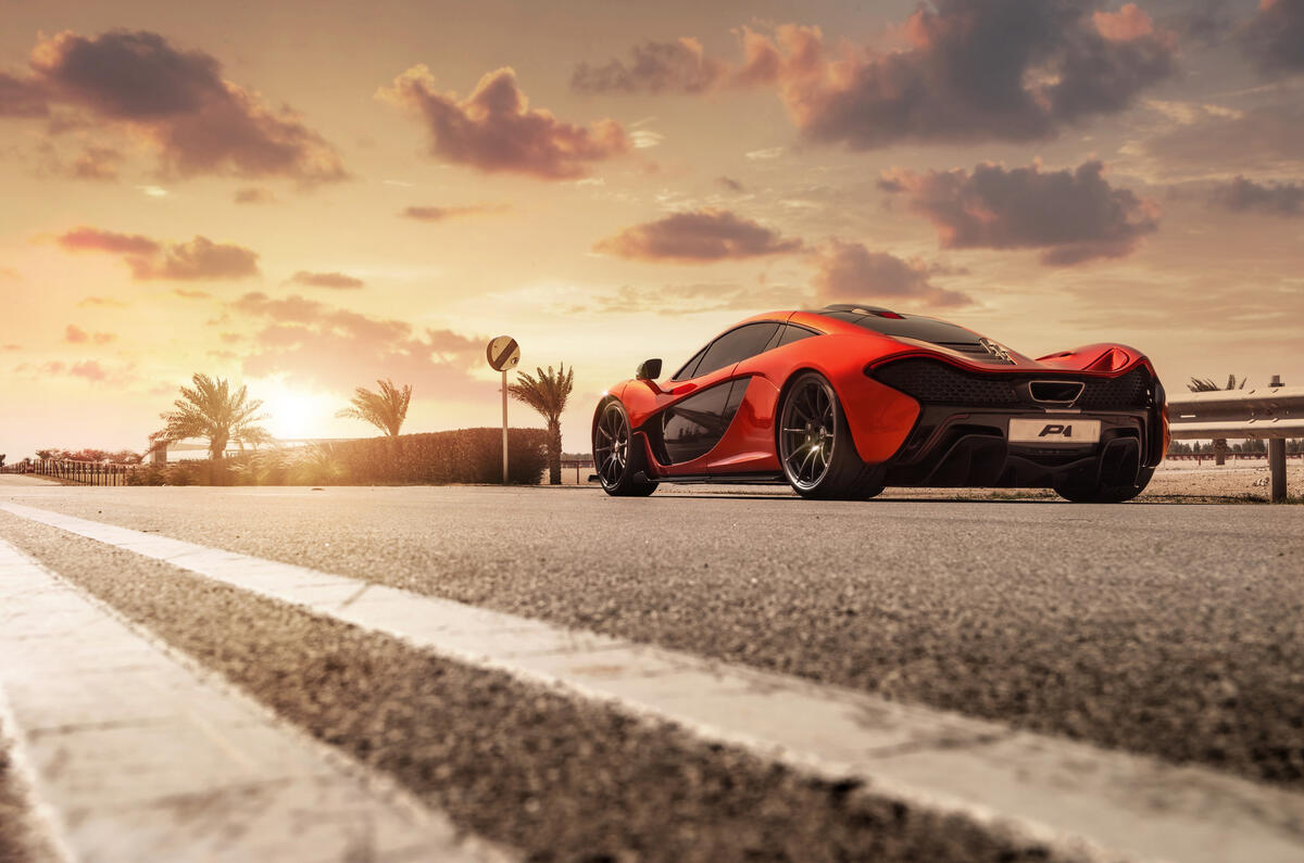 New pictures of McLaren P1 revealed during Middle East tour