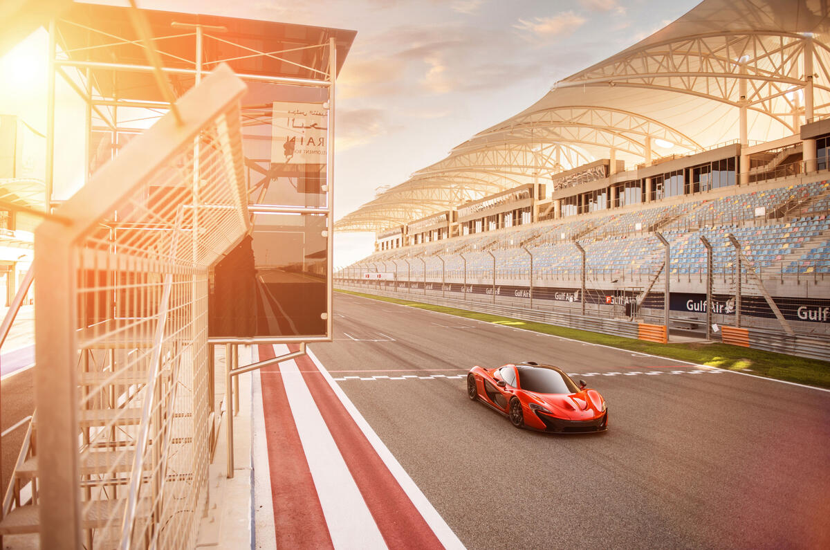 New pictures of McLaren P1 revealed during Middle East tour