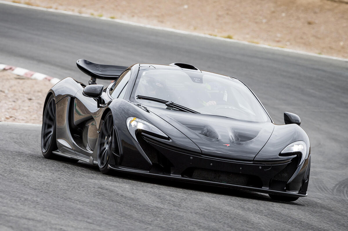 McLaren P1 production begins