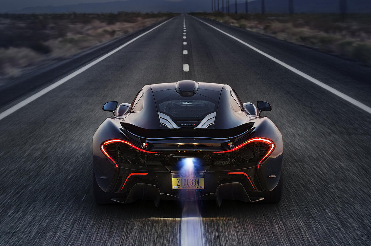 no title McLaren P1 exclusive track ride
