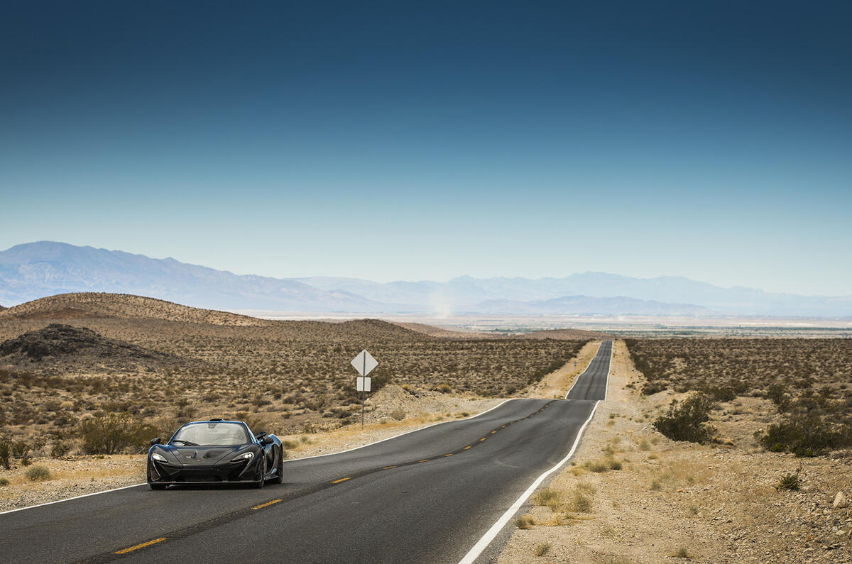 no title McLaren P1 exclusive track ride