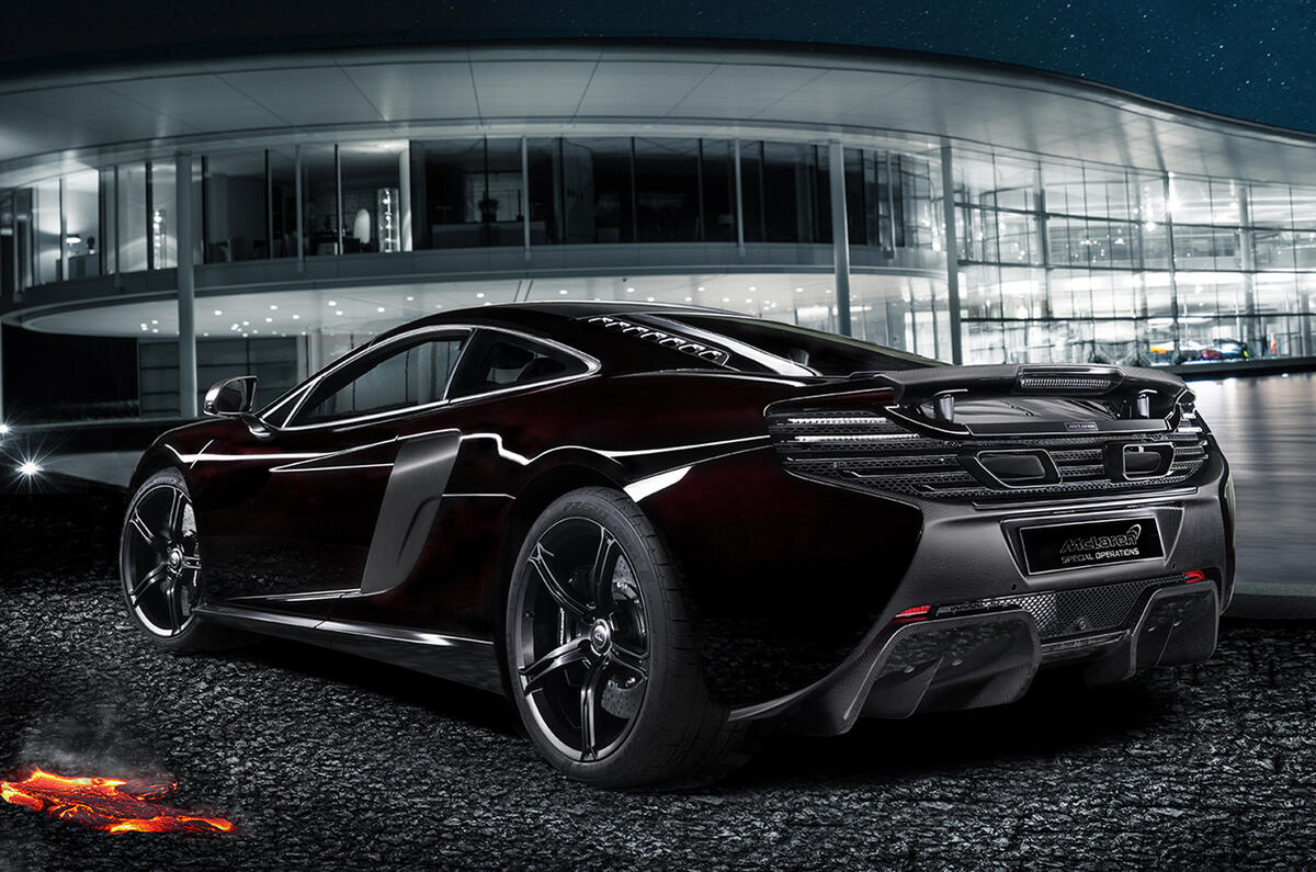 Bespoke options for new McLaren 650S showcased