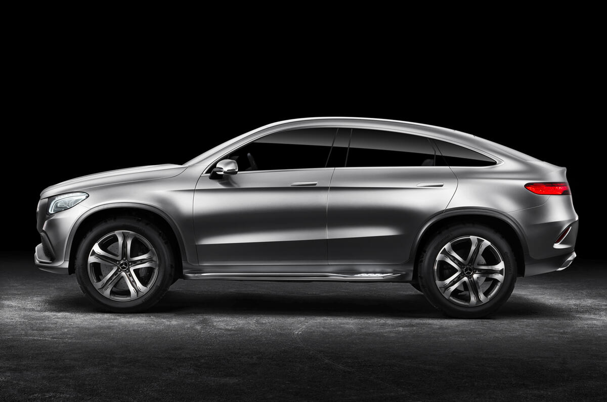 no title Mercedes Concept Coupe SUV to rival BMW X6