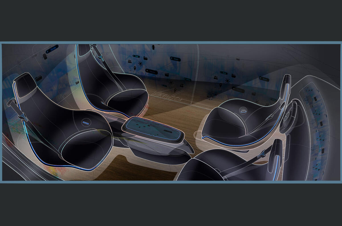 no title Mercedes-Benz previews interior of autonomous concept car