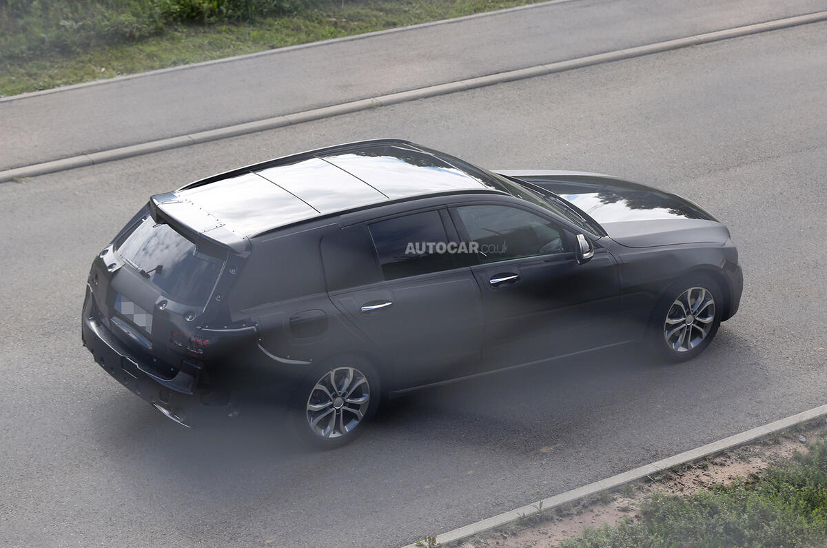 no title New Mercedes C-class saloon and estate spotted