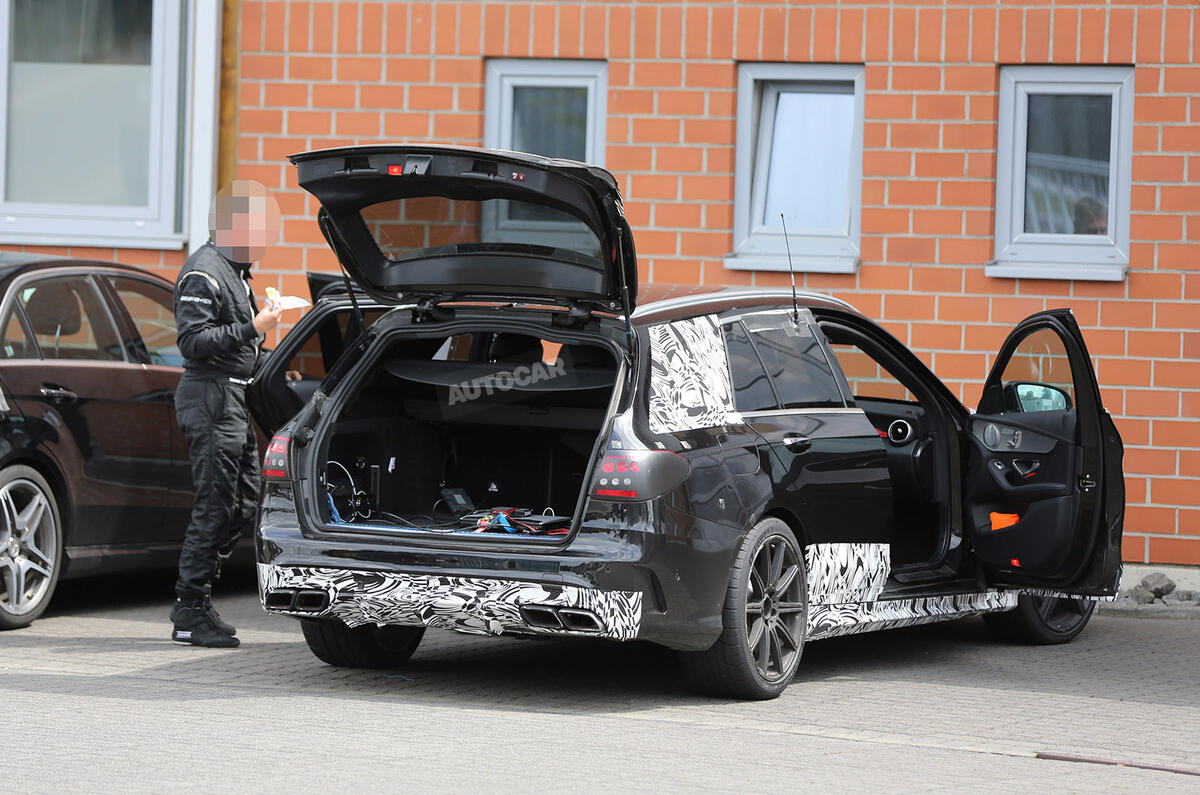 no title Mercedes ramps up C63 AMG estate development ahead of Paris reveal