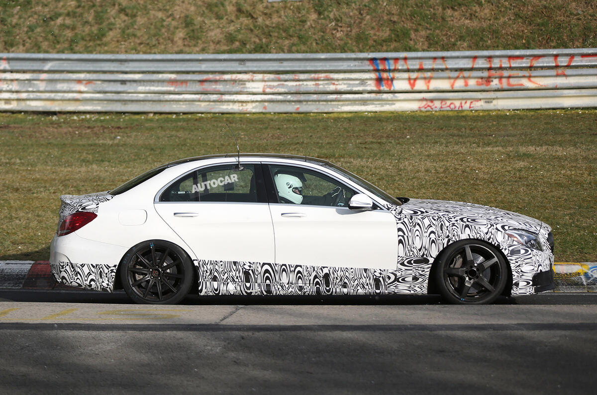 no title Mercedes C63 AMG saloon nears 2015 launch