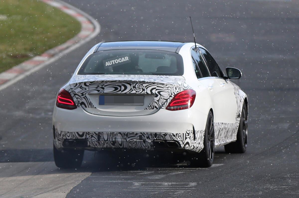 no title Mercedes C63 AMG saloon nears 2015 launch