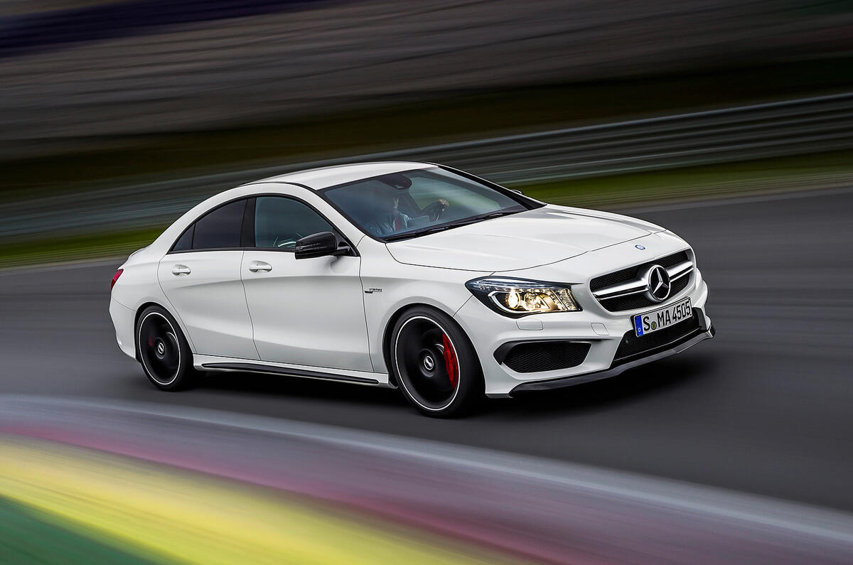 no title New York motor show: Mercedes-Benz CLA45 AMG 4Matic