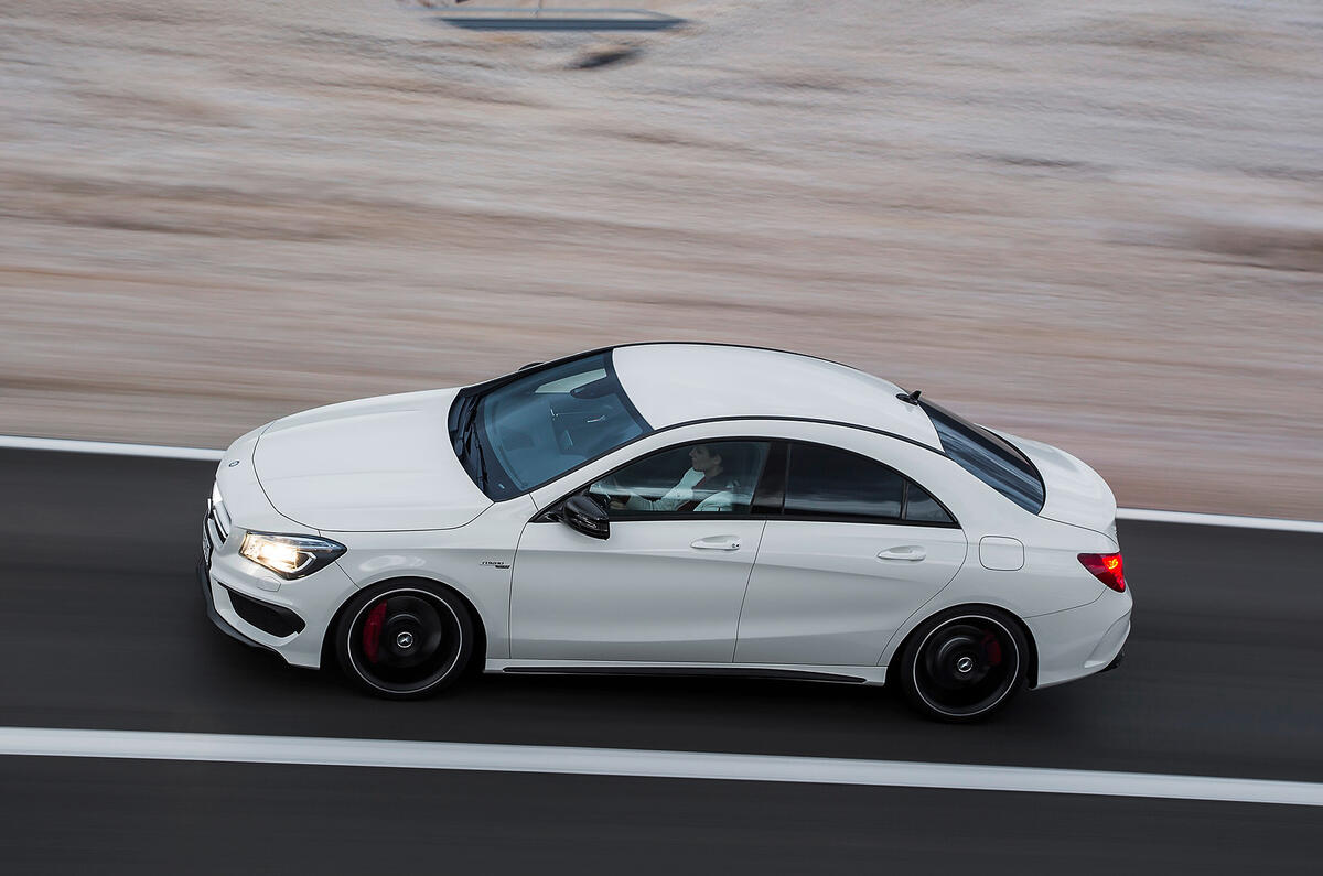 no title New York motor show: Mercedes-Benz CLA45 AMG 4Matic