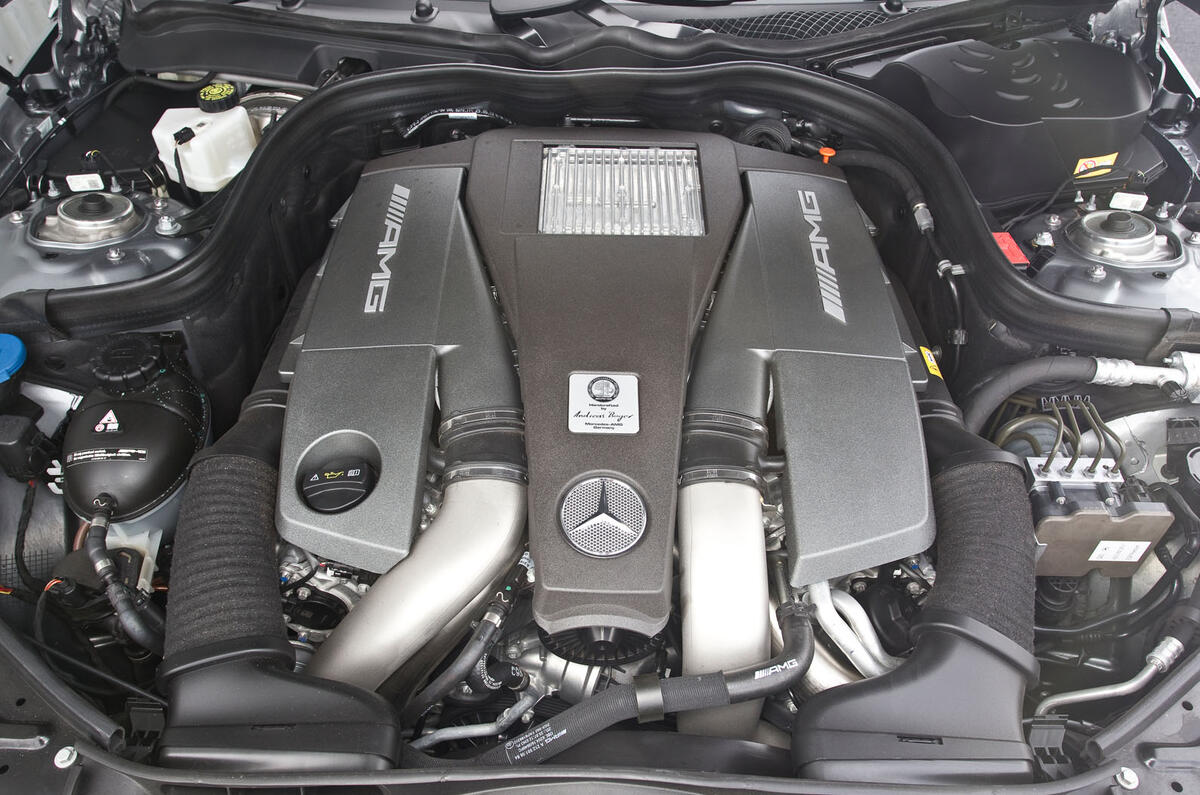 Mercedes-AMG E 63 5.5-litre V8 engine