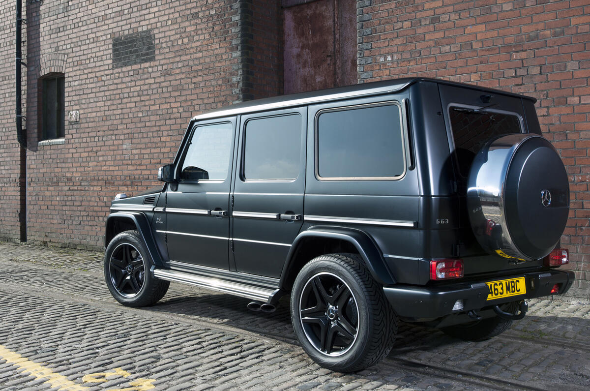 Mercedes-AMG G 63 rear quarter