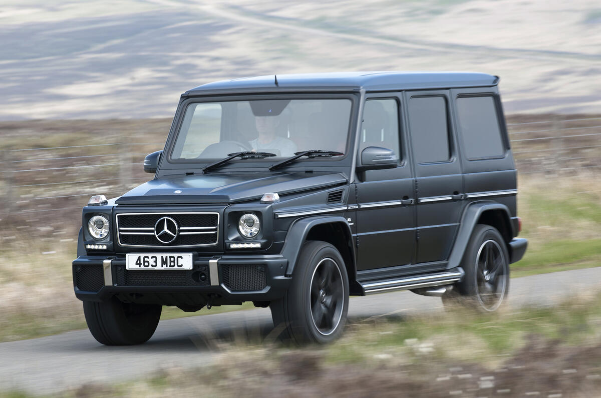 The 537bhp Mercedes-AMG G 63