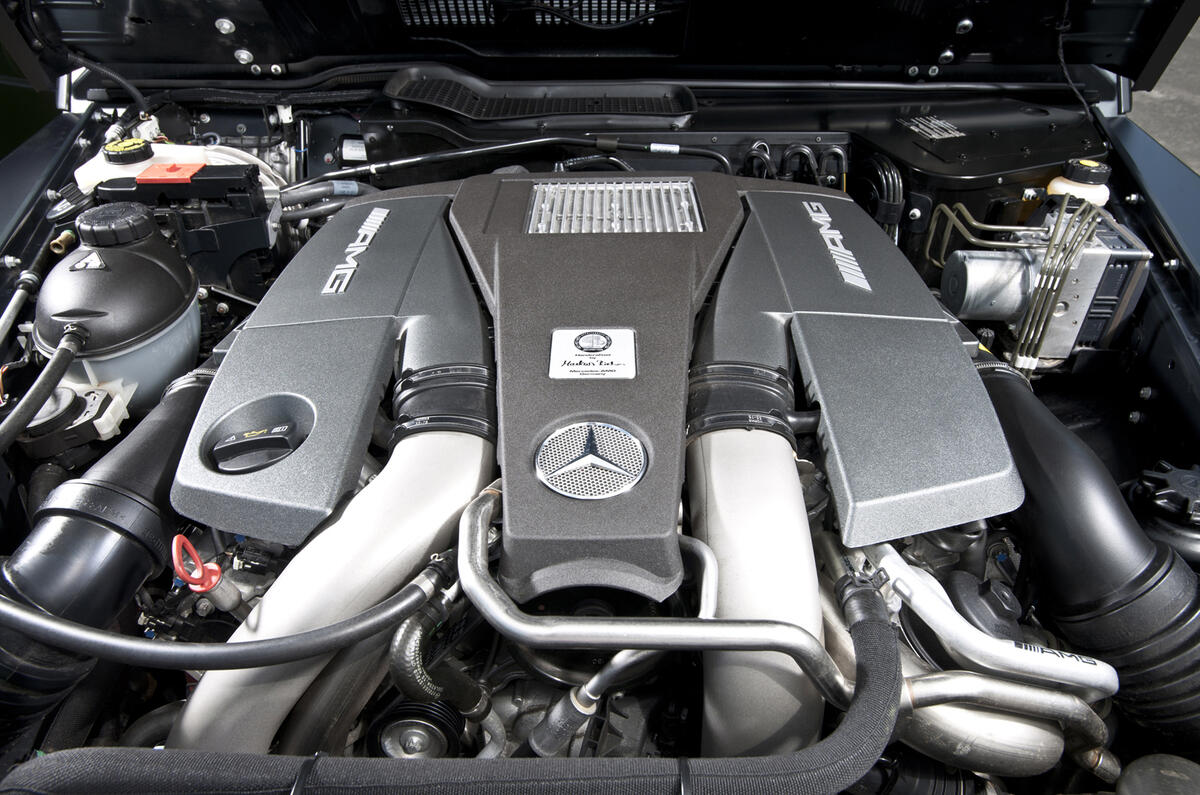 Mercedes-AMG G 63 5.5-litre V8 engine