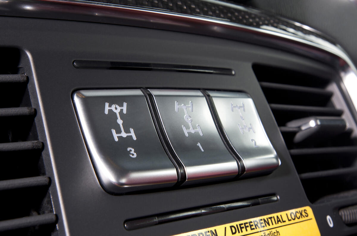 Mercedes-AMG G 63 4x4 drive mode