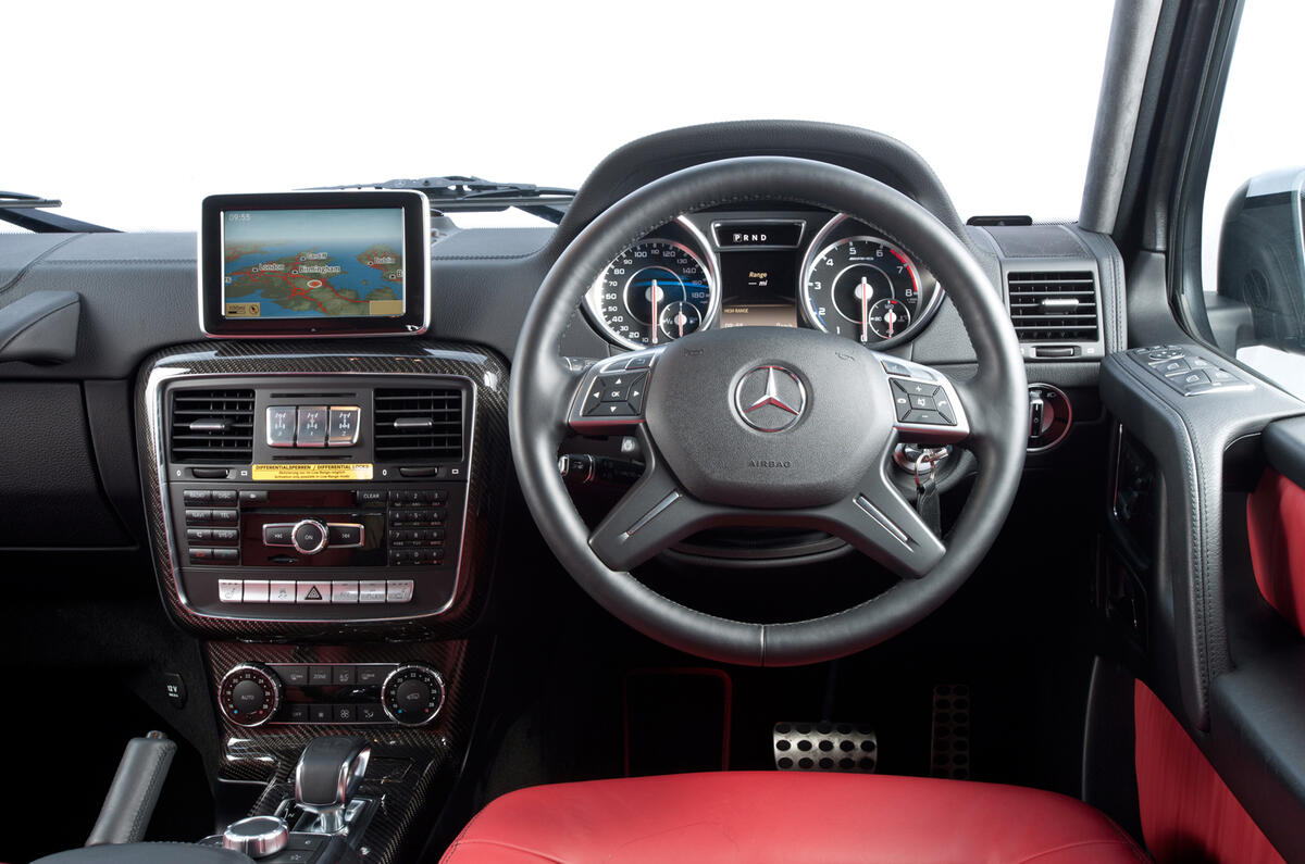 Mercedes-AMG G 63 dashboard