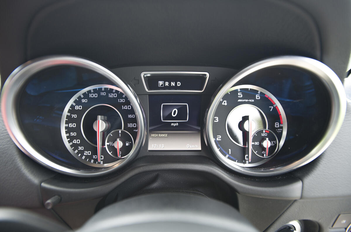 Mercedes-AMG G 63 instrument cluster