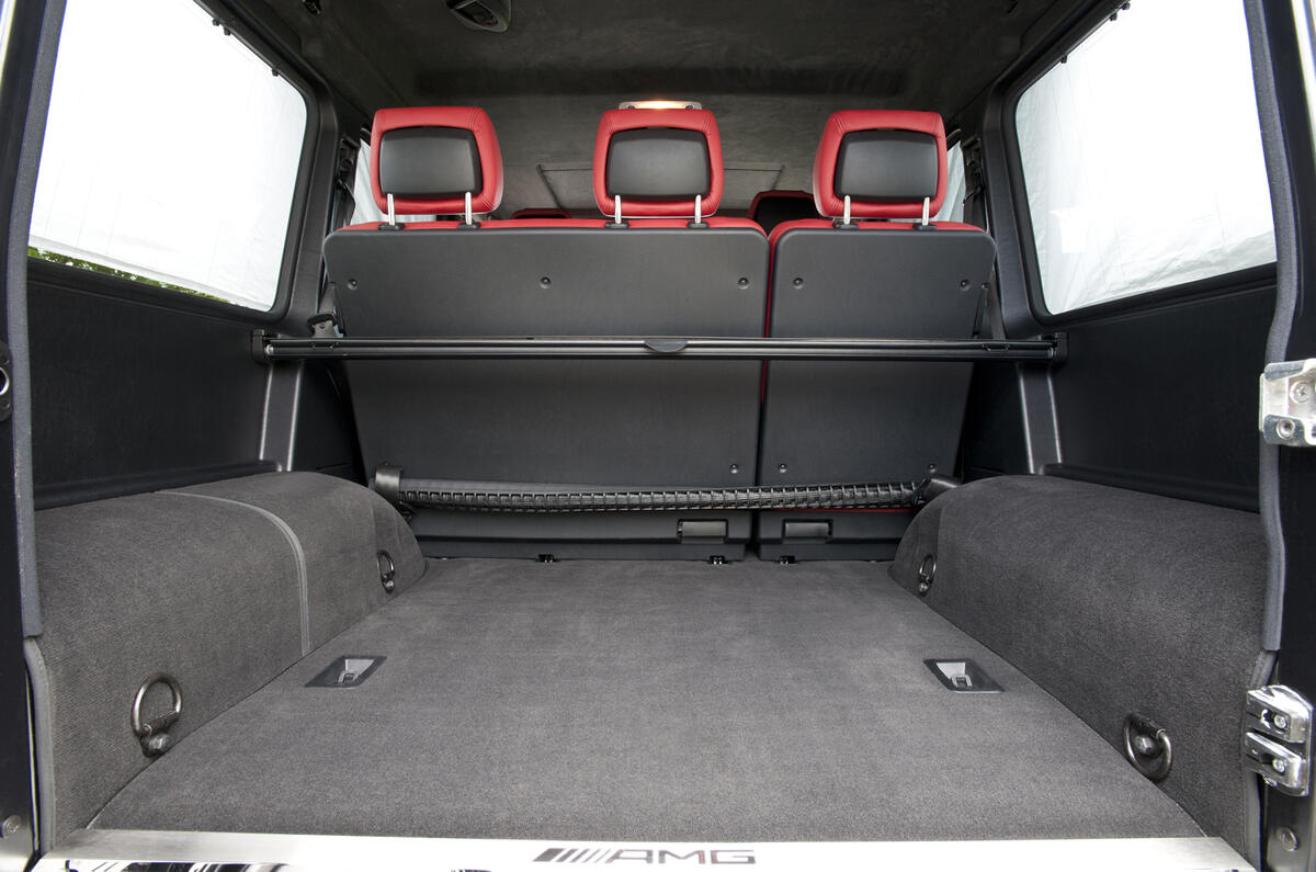 Mercedes-AMG G 63 boot space
