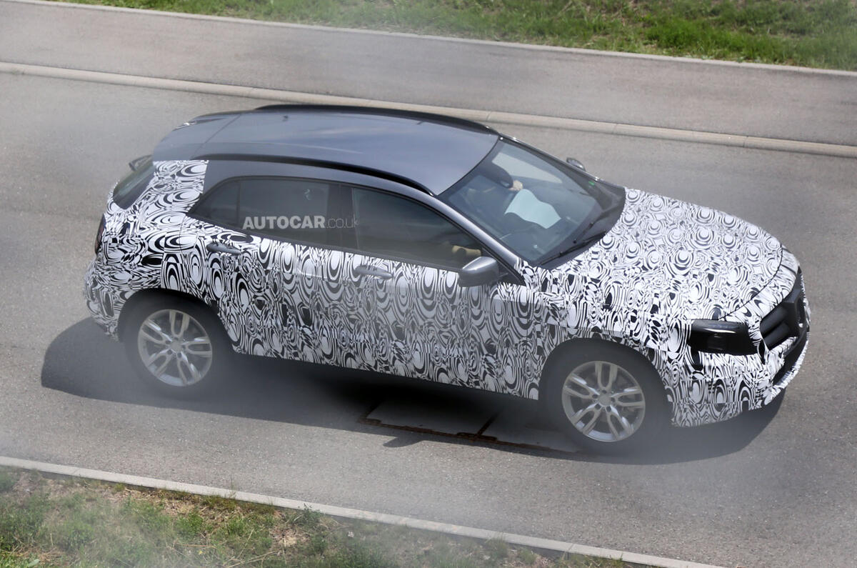 no title 2014 Mercedes-Benz GLA - latest spy shots
