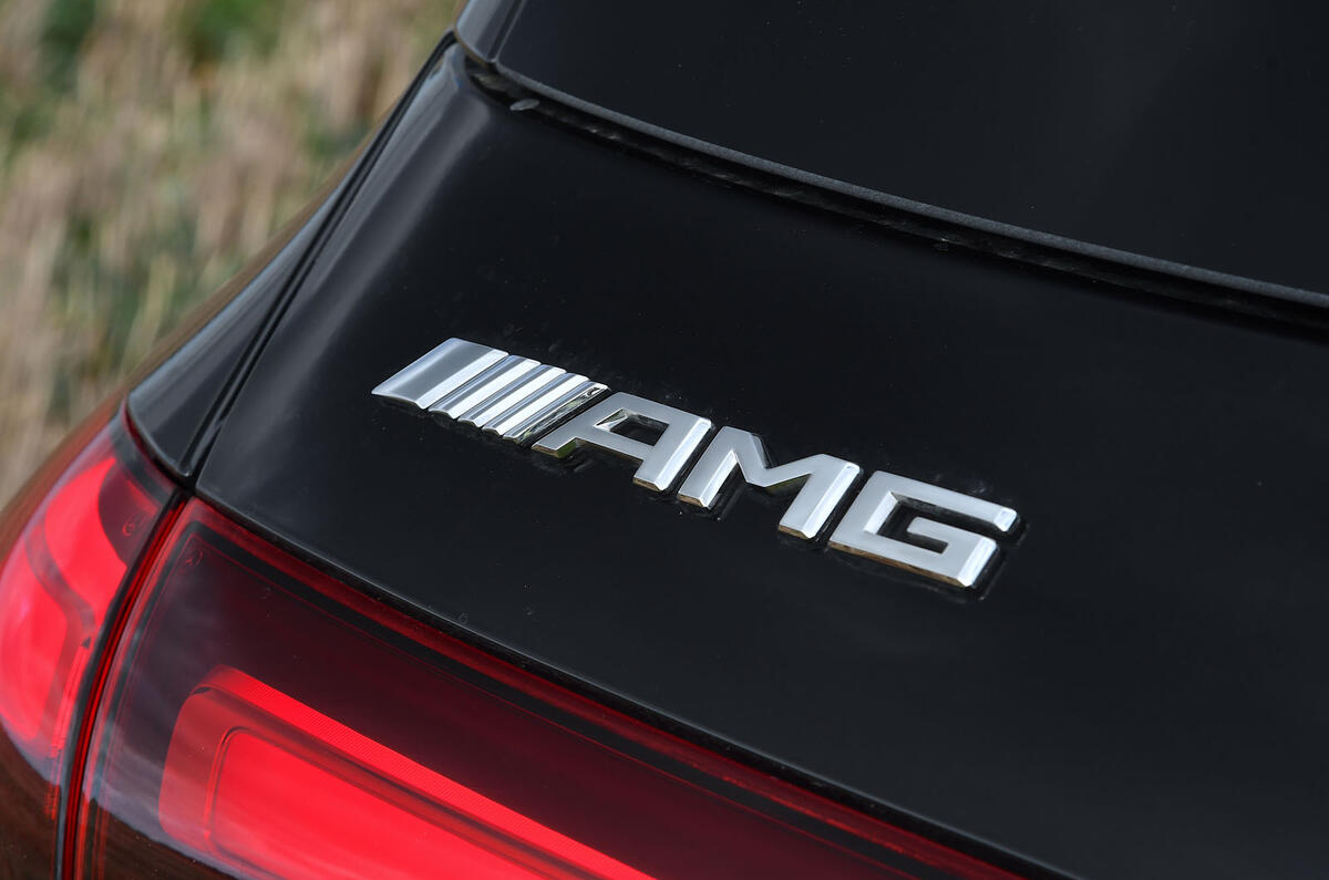 Merc GLE 53 AMG Turbo Hybrid 2025 Review AMG badge 8197
