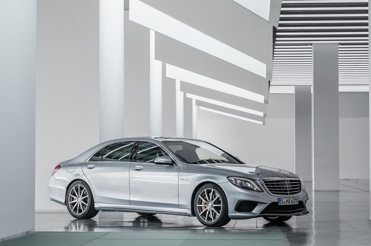 no title Mercedes S63 AMG revealed