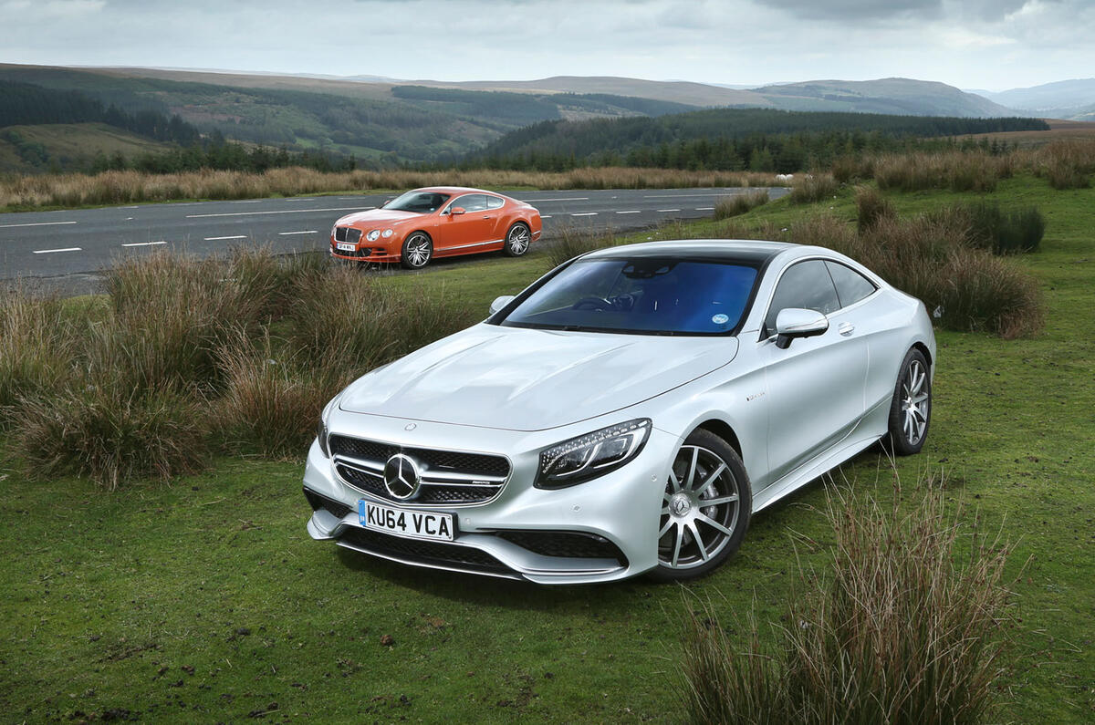 Comparison - Bentley Continental GT Speed vs. Mercedes S63 AMG coupé